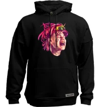 Худи без начеса Tekashi with rainbow teeth
