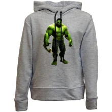 Детское худи без начеса с Халком (Hulk)