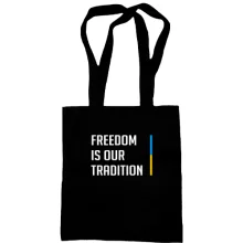 Сумка шопер Freedom is our tradition