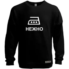 Свитшот без начеса Гладить нежно