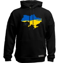 Худи без начеса Украина - страна добра