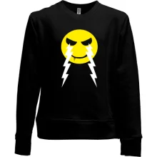 Детский свитшот без начеса SMILE or DIE