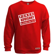 Світшот без начосу Poker ADVISORY