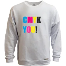 Світшот без начосу CMYK YOU!