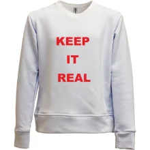 Детский свитшот без начеса Keep It Real