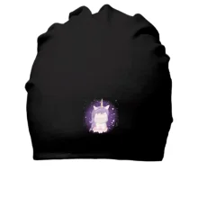 Хлопковая шапка Baby unicorn purple