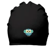 Хлопковая шапка Owl in headphones
