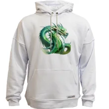 Худи без начеса Green Dragon Art