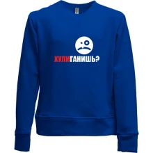 Детский свитшот без начеса Хулиганишь?
