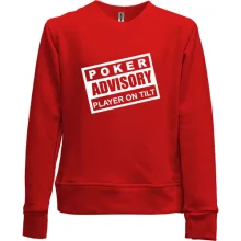 Детский свитшот без начеса Poker ADVISORY