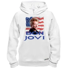 Худи BASE Bon Jovi с флагом