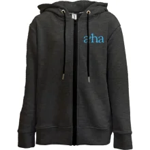 Детское худи на молнии A-ha