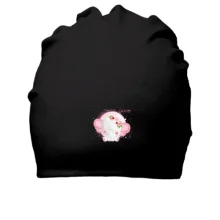 Хлопковая шапка Baby elephant pink