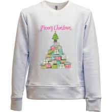 Детский свитшот без начеса Marry Christmas