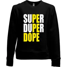 Детский свитшот без начеса Super Dope
