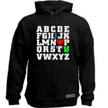 Худі без начосу Азбука