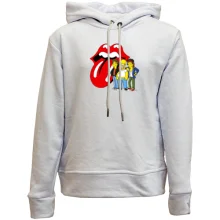 Детское худи без начеса Rolling Stones (Simpsons)