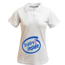 Жіноча футболка-поло Baby Inside