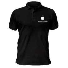Футболка поло Think different