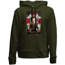 Детское худи без начеса с обложкой игры Resident Evil