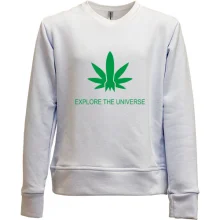Дитячий світшот без начосу Explore the universe