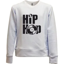 Детский свитшот без начеса I love Hip Hop