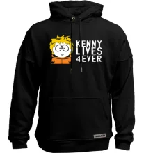 Худи без начеса Kenny lives forever