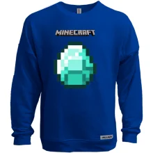 Світшот без начосу Minecraft Діамант