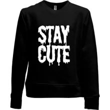 Детский свитшот без начеса stay cute