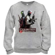 Свитшот с двумя бойцами Counter Strike