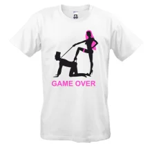 Футболка Game over весілля