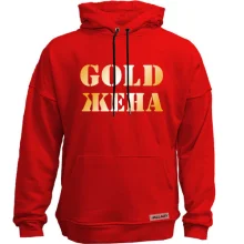 Худи без начеса Gold Жена