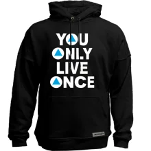 Худи без начеса You Only Live Once