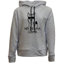 Дитяче худі без начосу no drama llama.