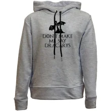 Дитяче худі без начосу Don't make me say Dracarys