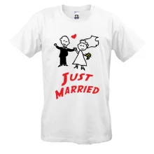 Футболка Just married