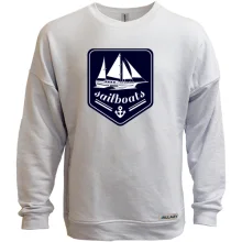 Свитшот без начеса sailboats