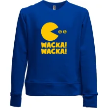 Детский свитшот без начеса Packman Wacka wacka