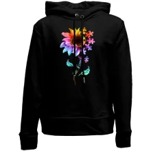 Детское худи без начеса Be Kind