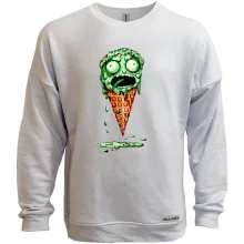 Свитшот без начеса Ice cream Morty