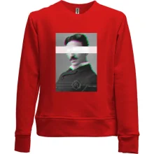 Детский свитшот без начеса Nikola Tesla