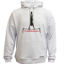 Худи без начеса Turnikman с чёрным силуэтом атлета