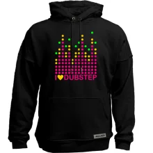 Худи без начеса Dubstep love (рисунок)