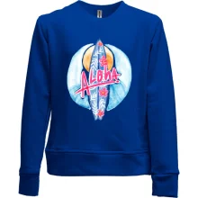 Детский свитшот без начеса Aloha surfing