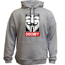 Худи без начеса Disobey ananymus