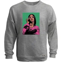 Світшот без начосу з Cardi B (поп-арт)