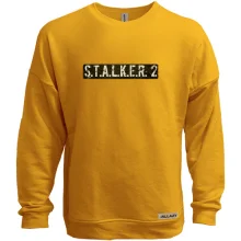 Світшот без начосу з надписью "STALKER 2"