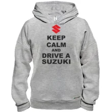 Худі BASE Keep calm and drive a SUZUKI