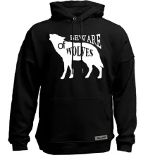 Худи без начеса beware of wolves