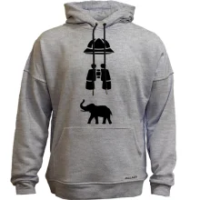 Худи без начеса ICONSPEAK the safari story